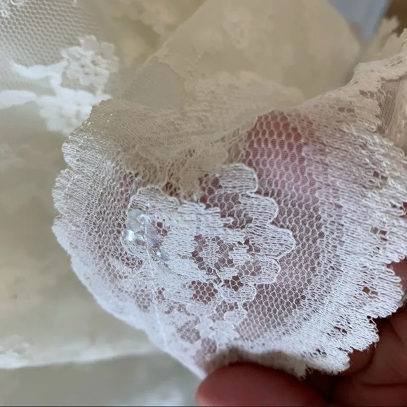 Vintage‎ Bridallure Prairie Lace Wedding Dress 70’s - Picture 8 of 15